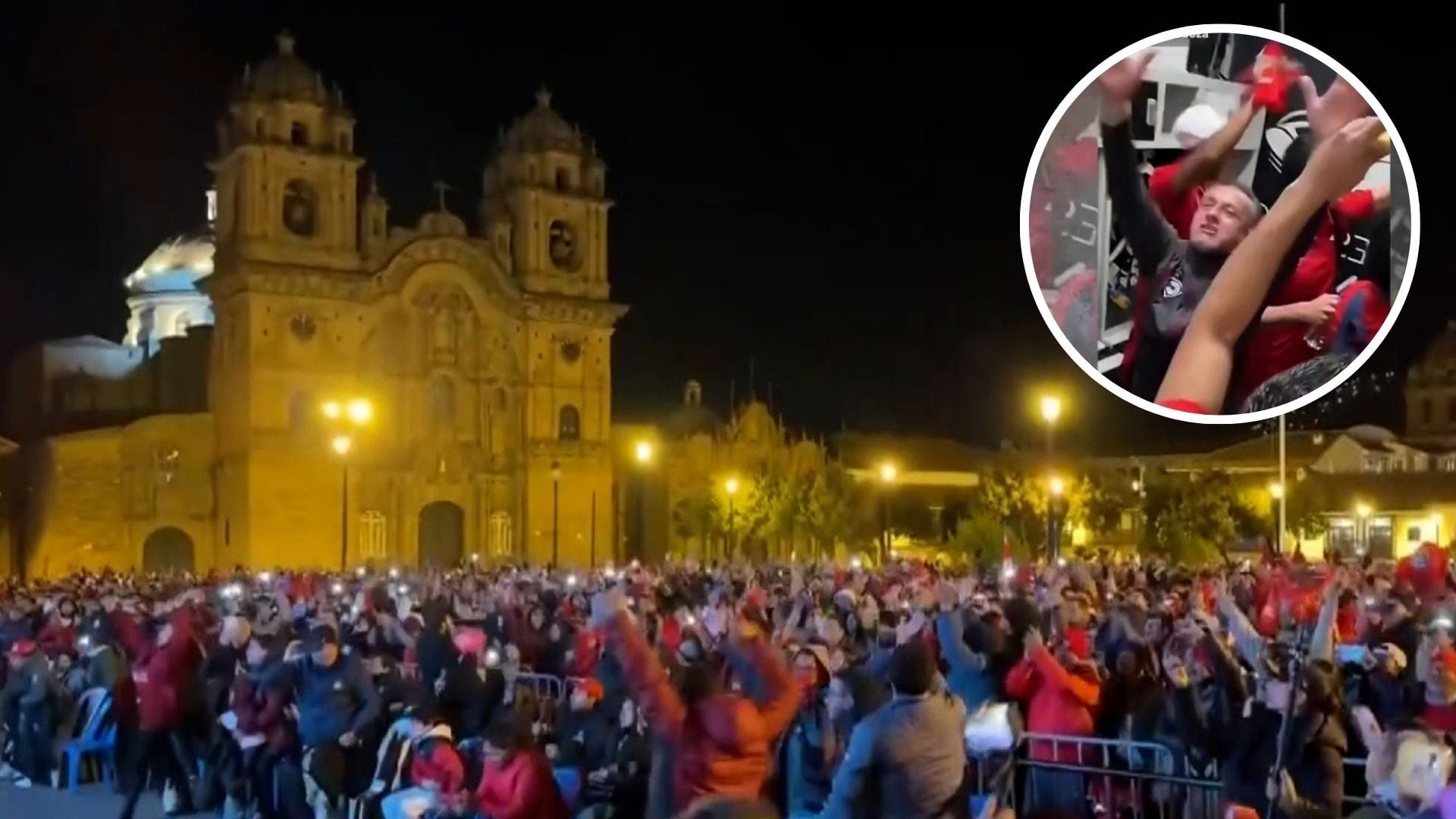 Cienciano celebra pase a cuartos de la Sudamericana