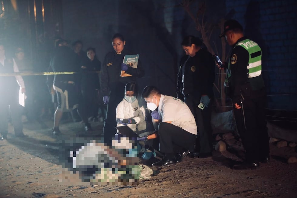 Mujer es asesinada por sicarios tras posible ajuste de cuentas en San Martín de Porres. (Foto: César.grados@photo.gec)