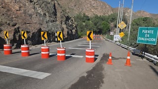 Ositrán alerta que existen 76 puentes en estado crítico debido a las intensas lluvias