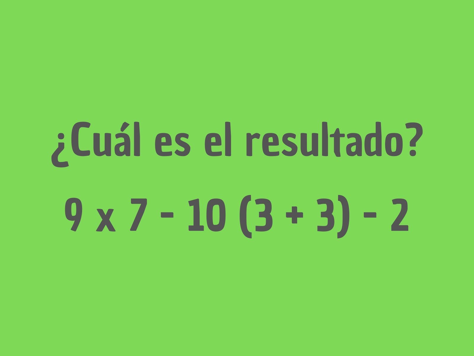 Reto matemático: Es tu oportunidad de demostrar que tienes buenos conocimientos en números. (Creación: Mag)