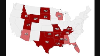 El mapa que muestra dónde ya está prohibido abortar en EE.UU. y qué otros estados lo restringirán tras la sentencia de la Corte Suprema
