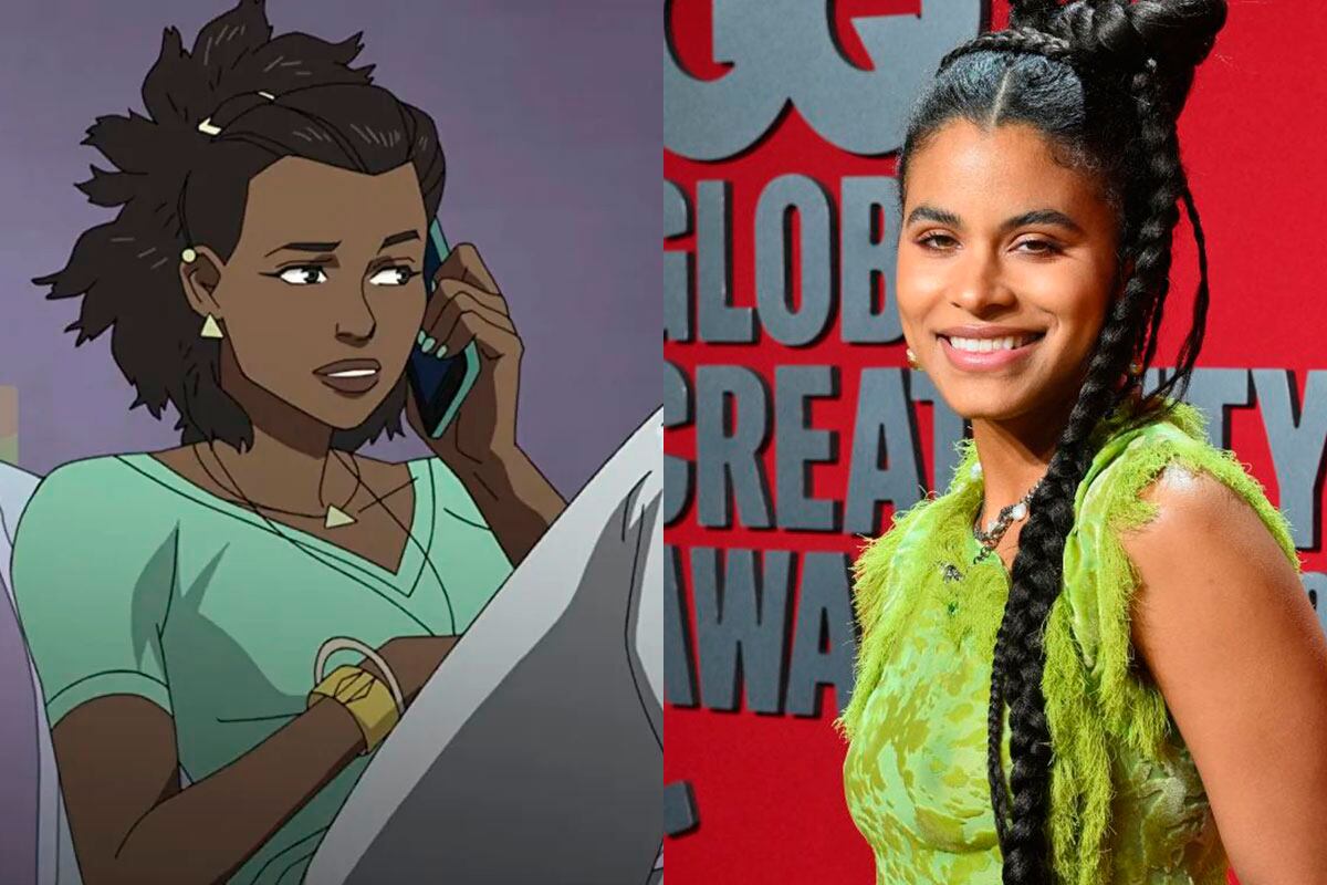 En "Invencible 2", Zazie Beetz le da su voz a Amber Bennett (Foto: Prime Video / AFP)