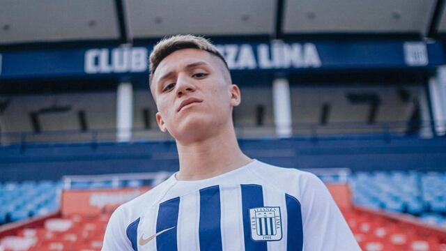 Alianza Lima anunció la contratación de Catriel Cabellos. (Foto: Alianza Lima)