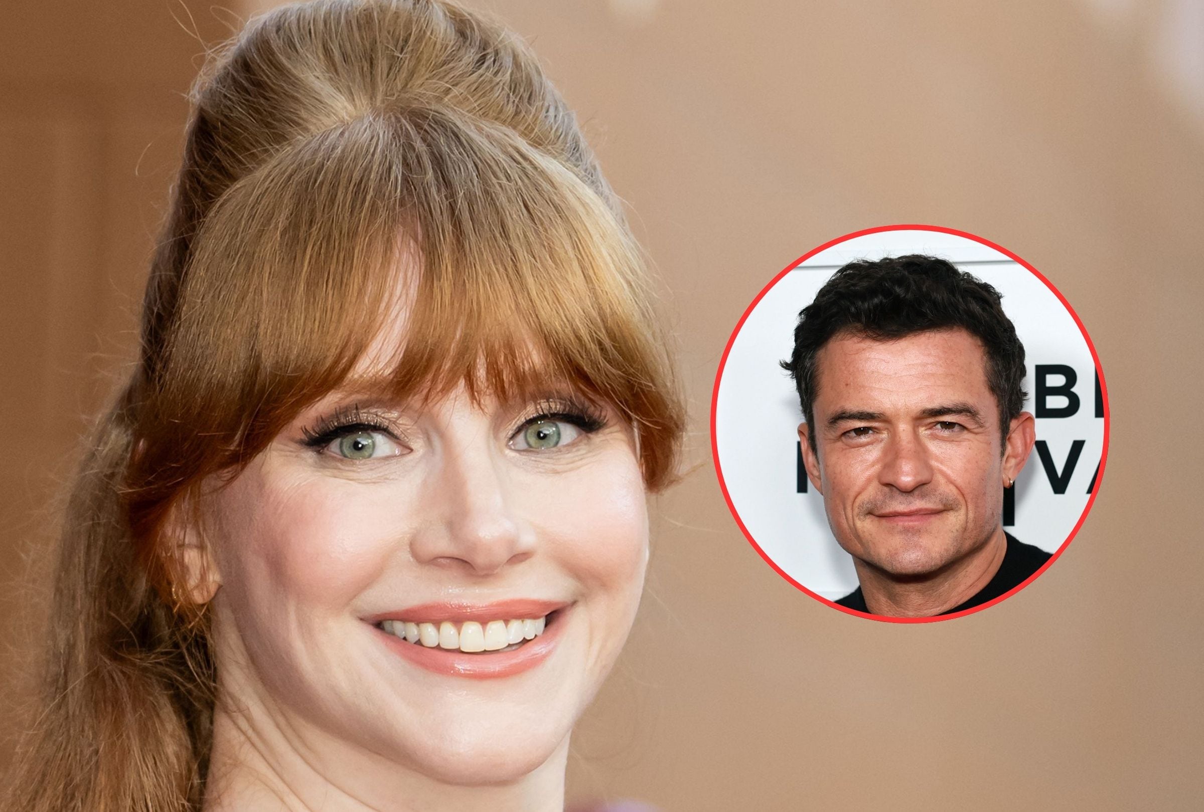 Bryce Dallas Howard dio a conocer el gran gesto que recibió de Orlando Bloom en los Globos de Oro de 2016. (Foto: Gilbert Carrasquillo / Theo Wargo / Getty Images)
