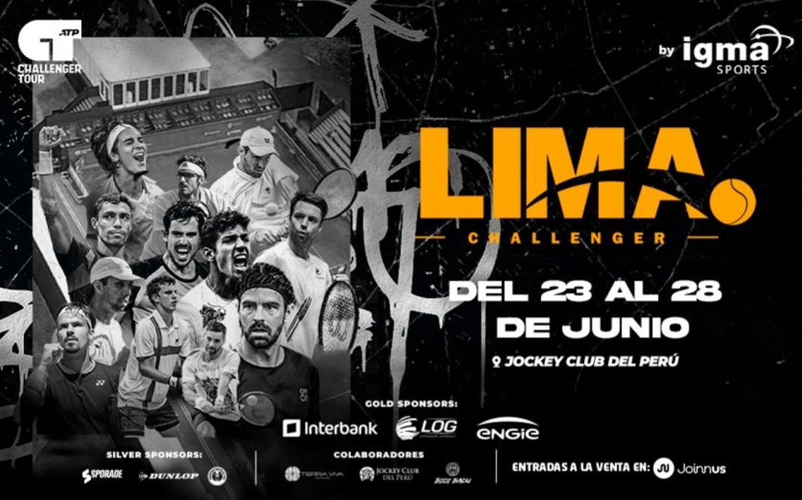 En las canchas del Jockey Club del Perú se disputará el ATP Challenger Lima 2025 del 23 al 28 de junio próximo. (ATP Challenger Lima)