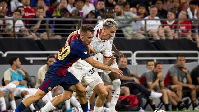 Barcelona igualó 2-2 con Milan por partido de pretemporada en la ciudad de Baltimoree.