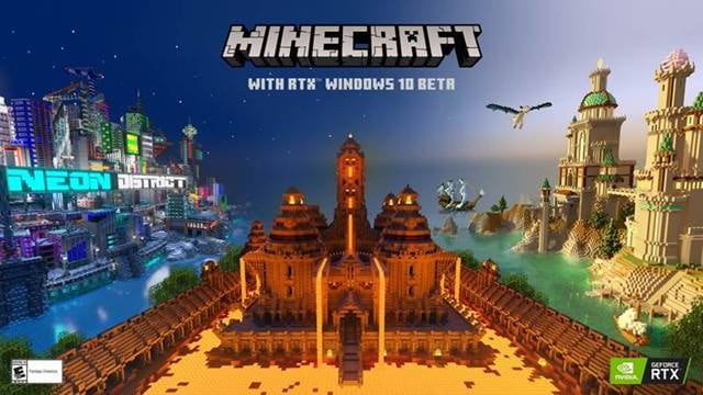 La nueva beta de Minecraft con RTX llega el 16 de abril