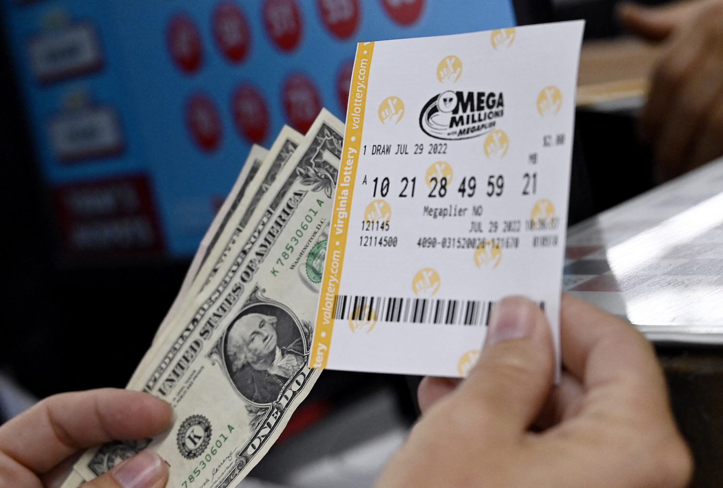 La Lotería Mega Millions ha cambiado la historia de miles de personas en Estados Unidos gracias a sus grandes premios (Foto: AFP)