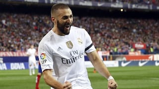 Real Madrid: Benzema marcó gol de cabeza ante Atlético Madrid