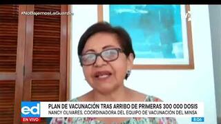Nancy Olivares, la médico pediatra que hoy lidera la vacunación contra la COVID-19 en Perú