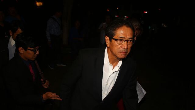 Jaime Yoshiyama fue detenido a su regreso a Lima