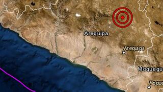 Arequipa: sismo de magnitud 3,4 se reportó en Caylloma