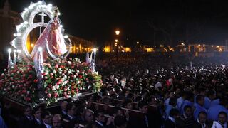 FOTOS: Virgen de la Puerta llegó hasta la Plaza de Armas de Trujillo 