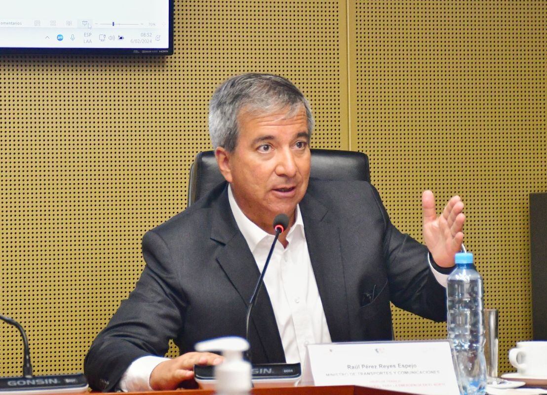 El ministro de Transportes y Comunicaciones, Raúl Pérez-Reyes. (Foto: MTC)