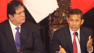 Alan García: "Humala reduce la pena de 2.500 asesinos y secuestradores con Ley Antauro"