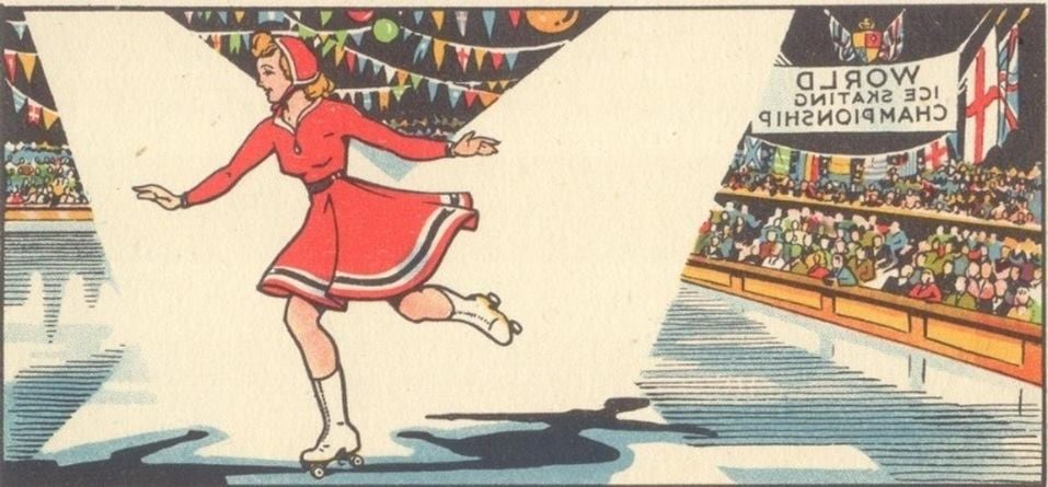 RETO VISUAL | ¿Qué tan inteligente eres? Encuentra lo que está mal en esta imagen de patinaje sobre hielo.