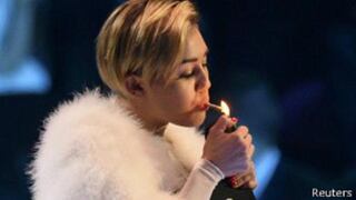 El "cigarrillo" de Miley Cyrus eclipsó los dos MTV Europa de Eminem