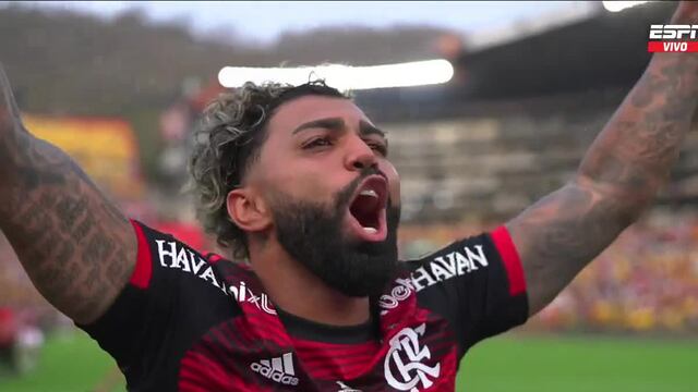Flamengo campeón de la Libertadores: así fue la celebración de los jugadores tras el pitazo final