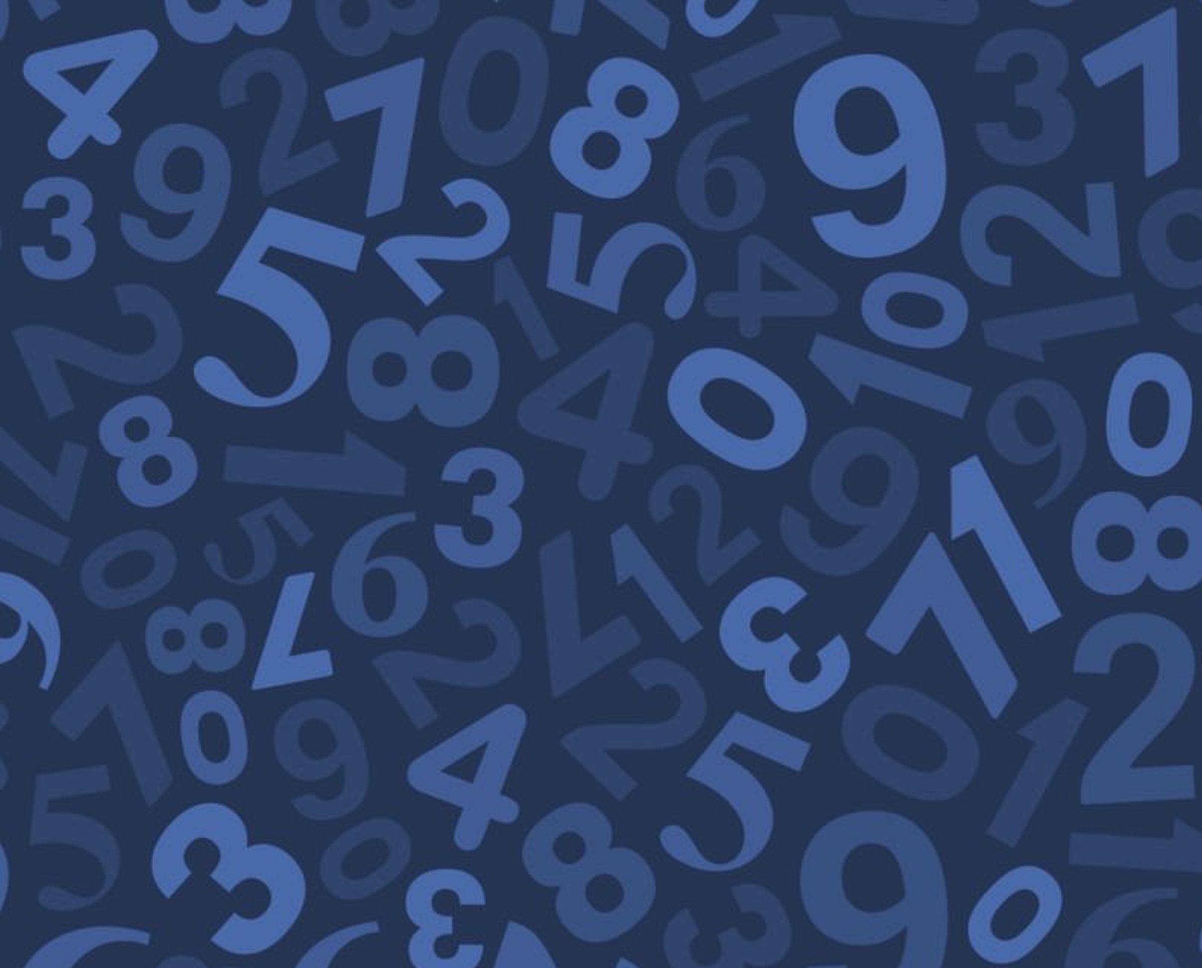 Esta imagen te permite ver muchos números. (Foto: in8finity / iStock)