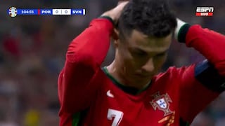 Oblak se hizo gigante: Cristiano Ronaldo falla penal en duelo de Portugal vs. Eslovenia por Euro 2024 | VIDEO