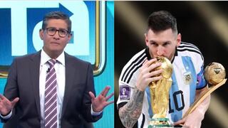 Erick Osores sobre el título de Argentina: “La industria quería que Messi sea campeón”