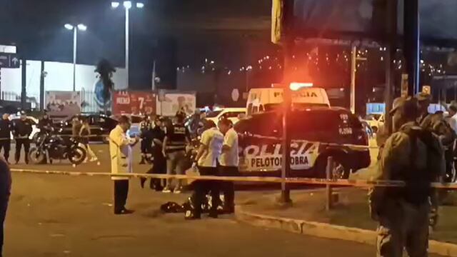 Independencia: Balacera frente a Plaza Norte deja dos muertos y dos heridos
