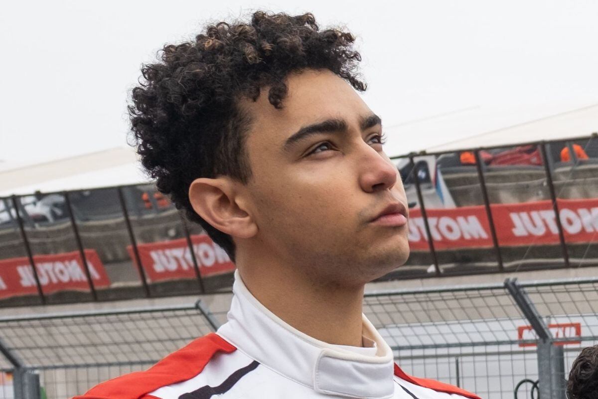 Archie Madekwe como Jann Mardenborough en la película "Gran Turismo" (Foto: Sony Pictures)