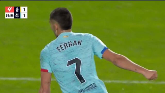 Gol de Ferrán Torres: el insólito empate de Barcelona vs Las Palmas por LaLiga | VIDEO