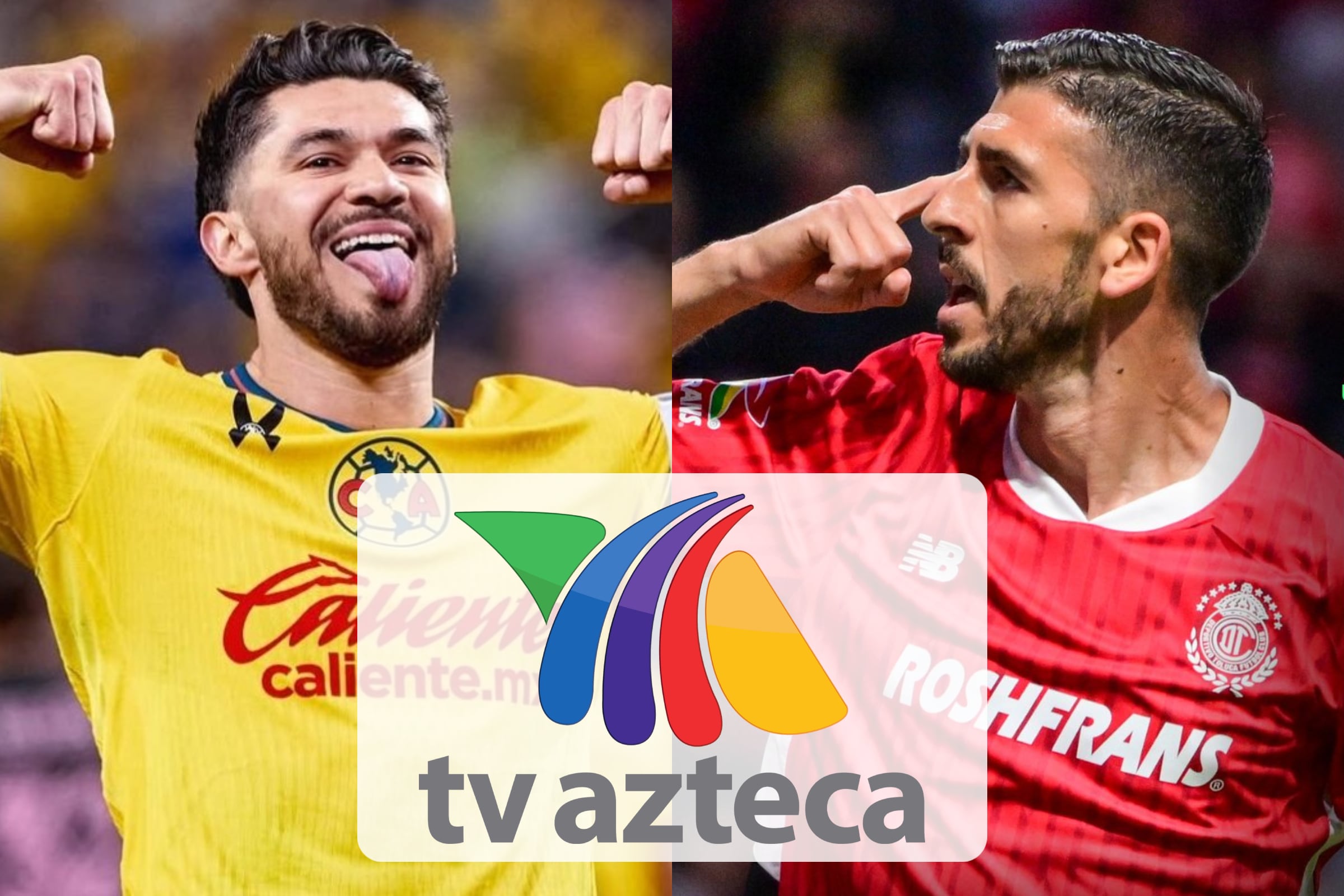 Señal abierta de TV Azteca 7 para seguir el partido América vs. Toluca este jueves 22 de mayo por la ida de la final del Torneo Clausura 2025. (Foto: @ClubAmerica / @TolucaFC / Composición MAG)