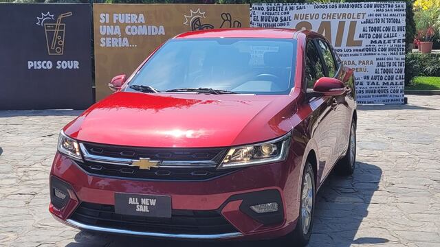 Llegó al Perú el nuevo Chevrolet Sail, ahora con una carrocería más grande y un mejor equipamiento de seguridad
