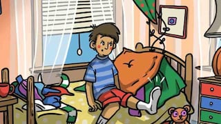 ¿Eres capaz de hallar la zapatilla del niño en menos de 11 segundos?