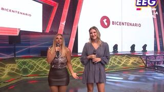 Johanna San Miguel le dio la bienvenida a Bárbara Galletti a América TV, la nueva conductora de “Bicentenario”