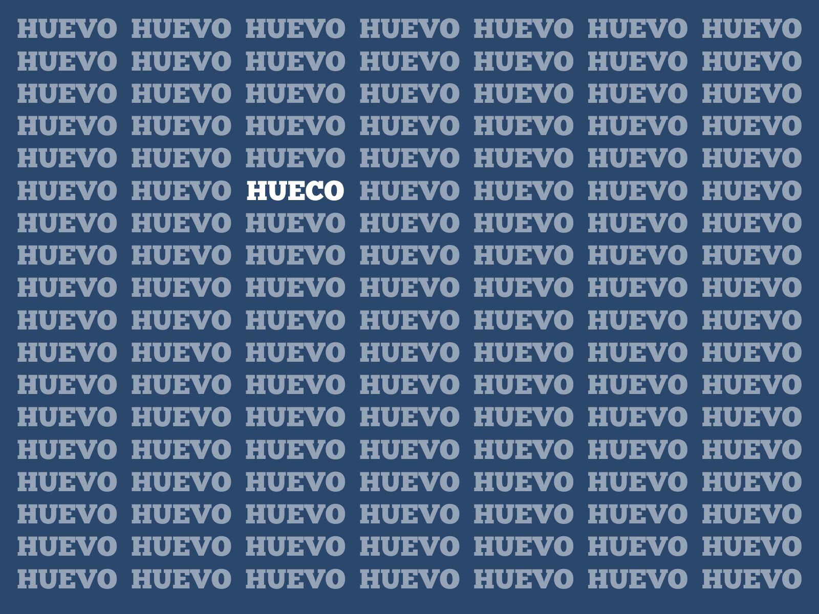 Reto visual: Pocos fueron los afortunados de encontrar la palabra distinta. Sigue realizando este tipo de juegos para mejorar tu observación. (Creación: Mag)