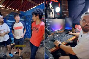 Ibai visitó a streamer peruano de Ventanilla y quedó admirado por su ‘set de grabación’ casero: “Es uno de los más extraños del mundo”