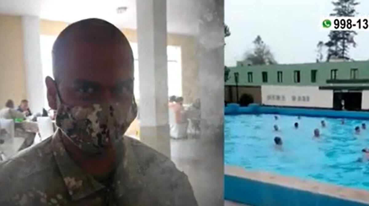Ministerio de Defensa investiga la muerte del estudiante del Ejército Ricardo Osorio, de 19 años, mientras participaba en un curso de natación | Captura América Noticias