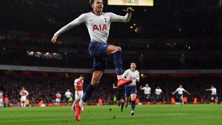 Arsenal vs. Tottenham: Dele Alli marcó el 2-0 de ‘sombrerito’ tras pase de Harry Kane | VIDEO