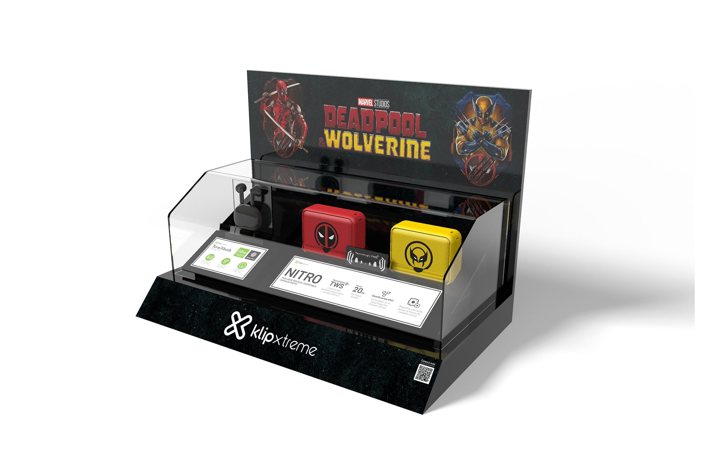 Así luce el empaque de los nuevos auriculares de Klip Extreme. (Foto: DIfusión)