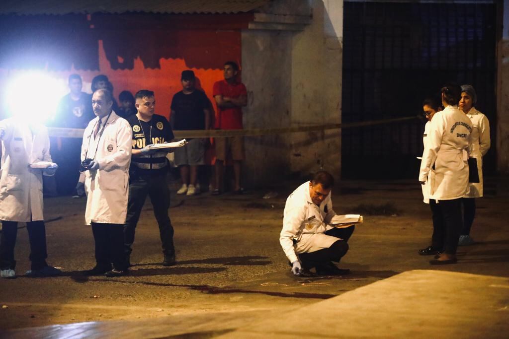 Dos de las víctimas murieron en el lugar, mientras que el tercero falleció camino al hospital. (Foto: César Grados/@photo.gec)