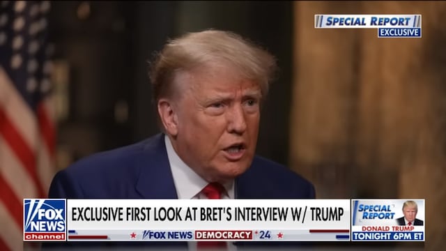 Trump defiende su manejo de documentos en una entrevista en Fox News