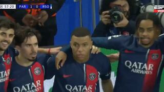 El héroe de París: Mbappé anota el 1-0 de PSG vs. Real Sociedad por octavos de final de la Champions League | VIDEO