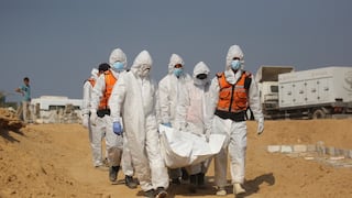 Cinco palestinos muertos en Gaza por un bombardeo de Israel, según hospital de Jan Yunis