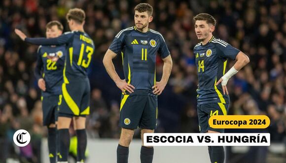 Ver Escocia vs. Hungría EN VIVO: Horario de inicio, posibles alineaciones y canales para ver el partido por la Eurocopa 2024. (UEFA / Composición El Comercio)