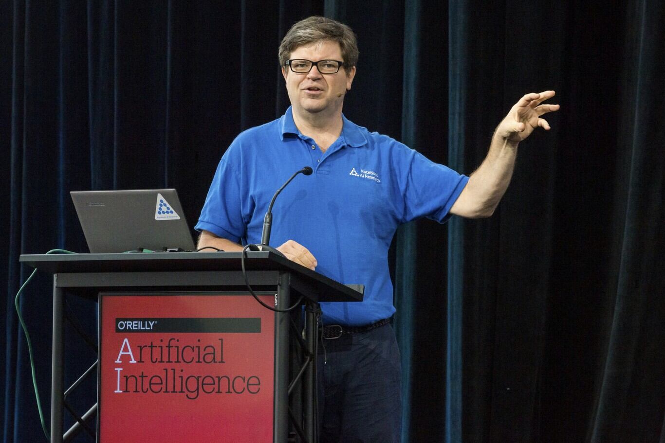 Yann LeCun cree que la amenaza de esta tecnología a la humanidad es “absolutamente ridícula”. (Foto: O'Reilly)