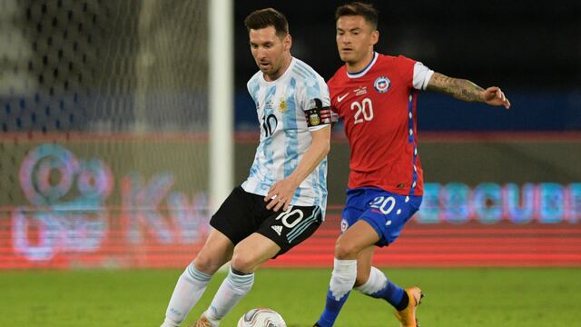 La selección argentina empató contra Chile en el debut de Copa América con gol de Messi