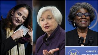 Poder femenino: las mujeres que estarán en los puestos más importantes del gabinete de Biden