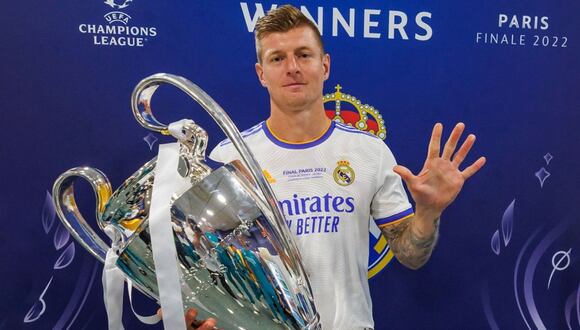 Toni Kroos ha ganado cinco Champions League: una con el Bayern Múnich y cuatro con el Real Madrid. (Foto: Agencias)