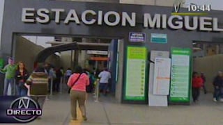 Metropolitano: conexión con Metro de Lima se da cada 6 minutos