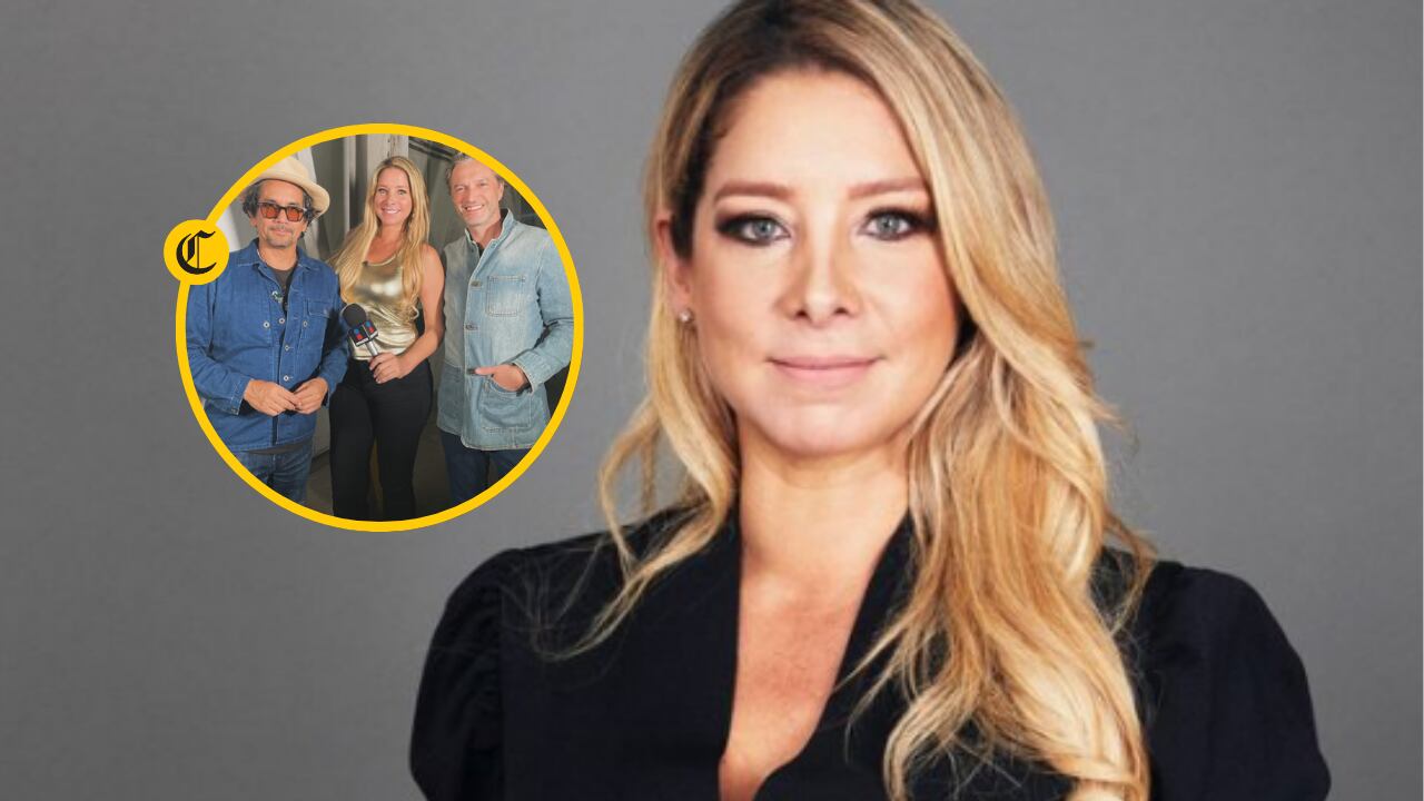 Sofía Franco debutó como reportera de espectáculos en México | Foto: Instagram / Composición EC