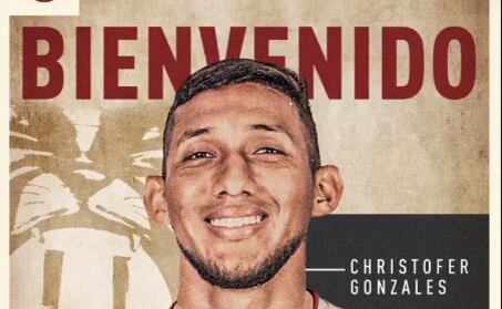 Después de 9 años, Christofer Gonzales retorna al club donde debutó en el fútbol profesional.