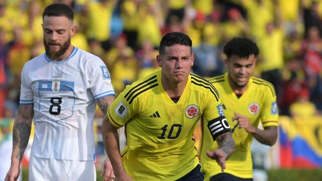 Quién transmitió Colombia vs Uruguay por Eliminatorias